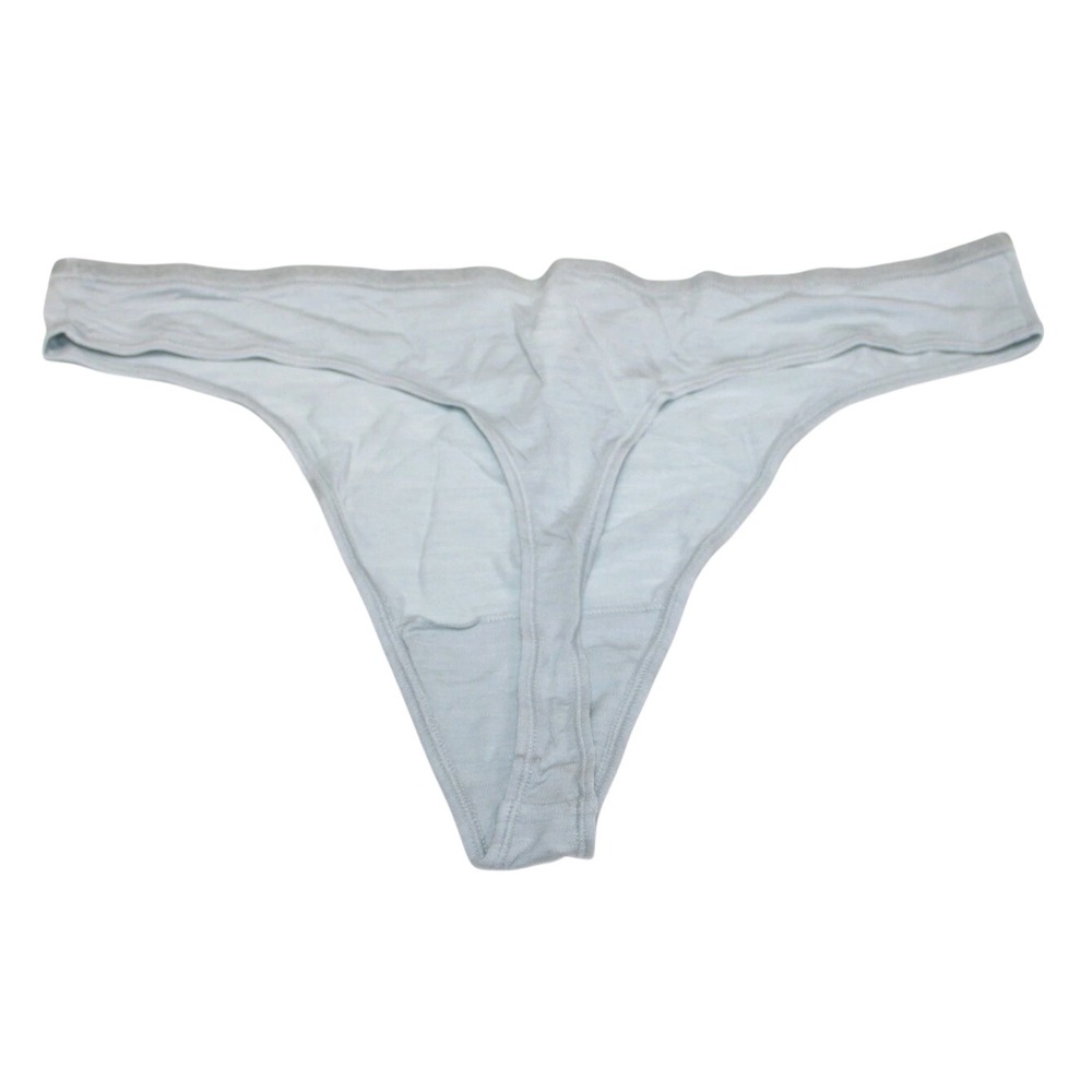Allbirds Trino Thong Underwear Peppercorn Light Blue Grey XS UT1WPPC100